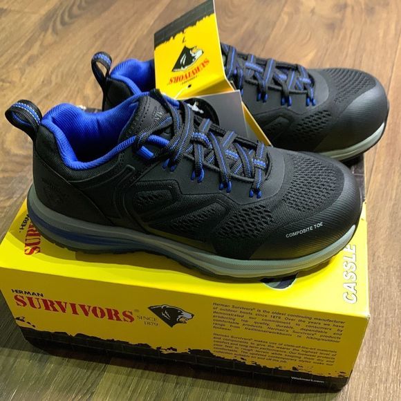 Herman survivors cassle composite toe shoes. Slip resistant oil resistant - Picture 6 of 8